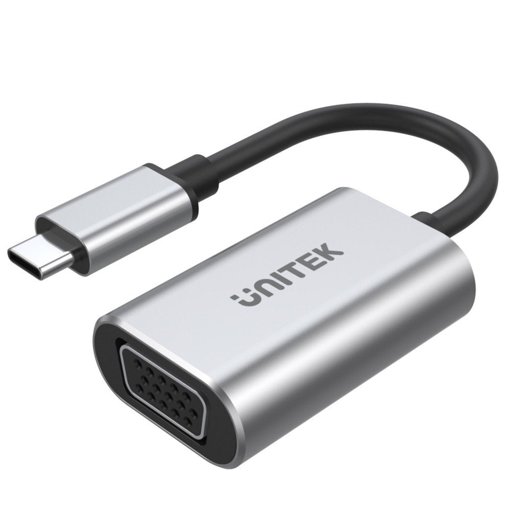 UNITEK USB3.1 Type-C to VGA Converter for online shopping in Doha, Qatar with fast delivery. UNITEK USB3.1 Type-C to VGA Converter for online shopping in Doha, Qatar with fast delivery.